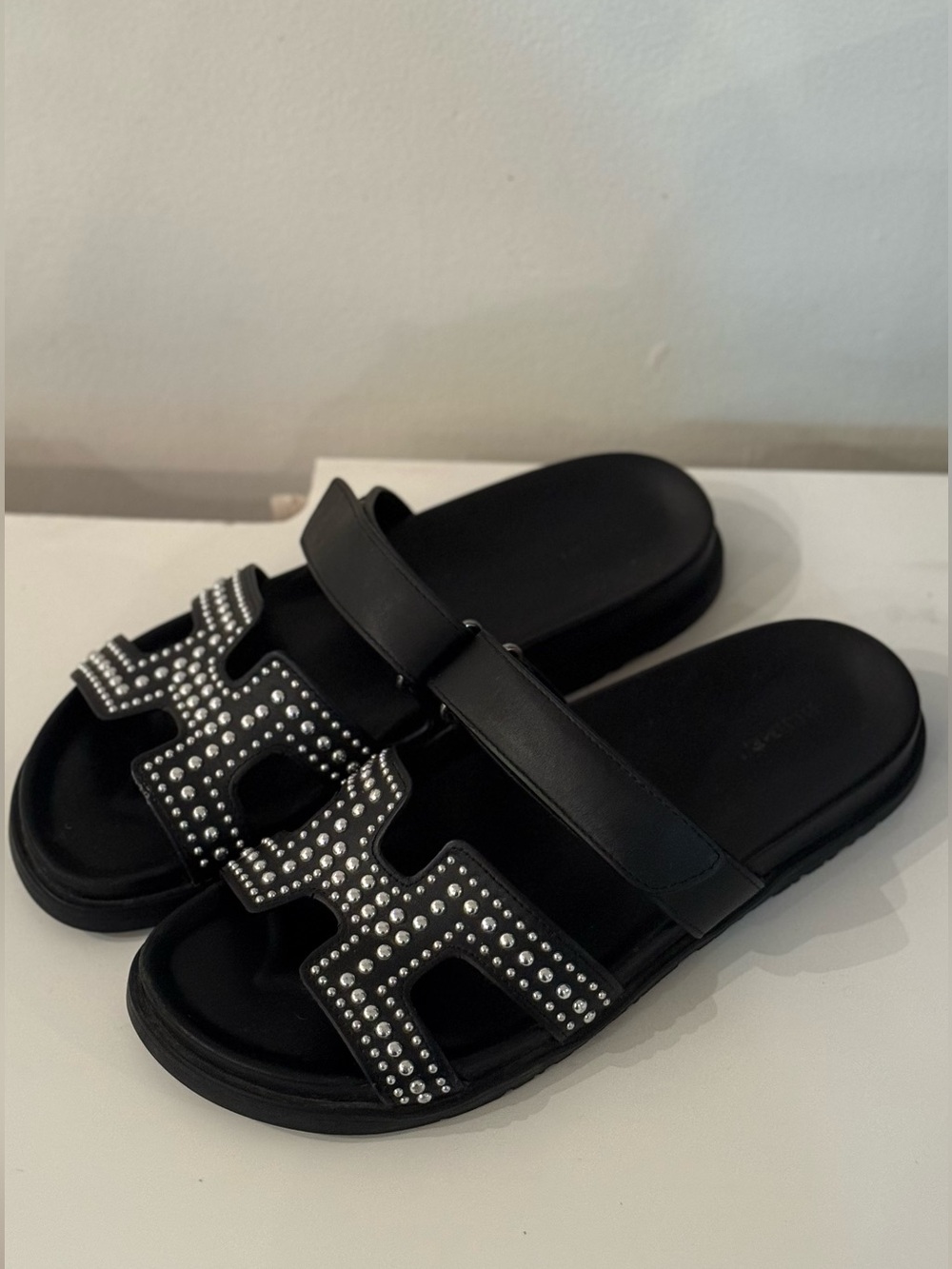 Hermes studded sandals size EU 43 or Woman US 10.5